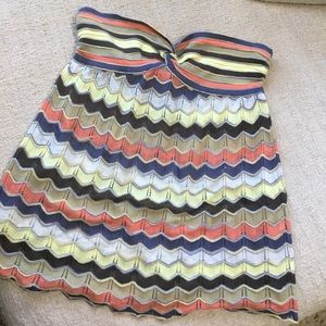 ☀️HP☀️MISSONI Strapless Knit Top